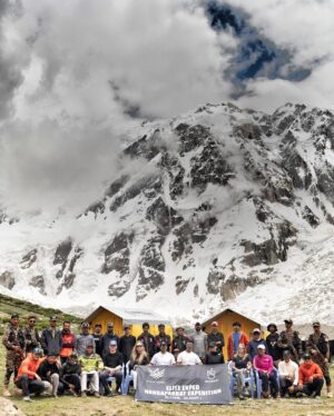Nirmal Purja Instagram - #NangaParbat acclimatisation routines done! It’s great to be back in the mountains of Pakistan. My team and I have done our acclimatisation climbs to the higher camps and are now back at Base Camp awaiting a good weather window for the summit push. 

Shout out to our @eliteexped team who were involved in two rescues of climbers from other companies while on the routine evolutions - I am hugely proud of them. We are all one community in the mountains, and we help each other. 
Want to join my team? ✉️info@eliteexped.com

Copyright: @nimsdai 
#eliteexped #nimsdai #14peaks #14peaksnothingisimpossible #achieveyournewpossible  #nothingisimpossible #nims #nimspurja #14peaks6months #beyondpossible #k2winter #k2firstascentnoo2 #uksf #club8000ers #everest #k2 #k2winter #aboveandbeyondadventure #alwaysalittlehigher #nimsdaifoundation #bigmountaincleanup #nimsdaistore #nimsdaiultimatesummitsuit