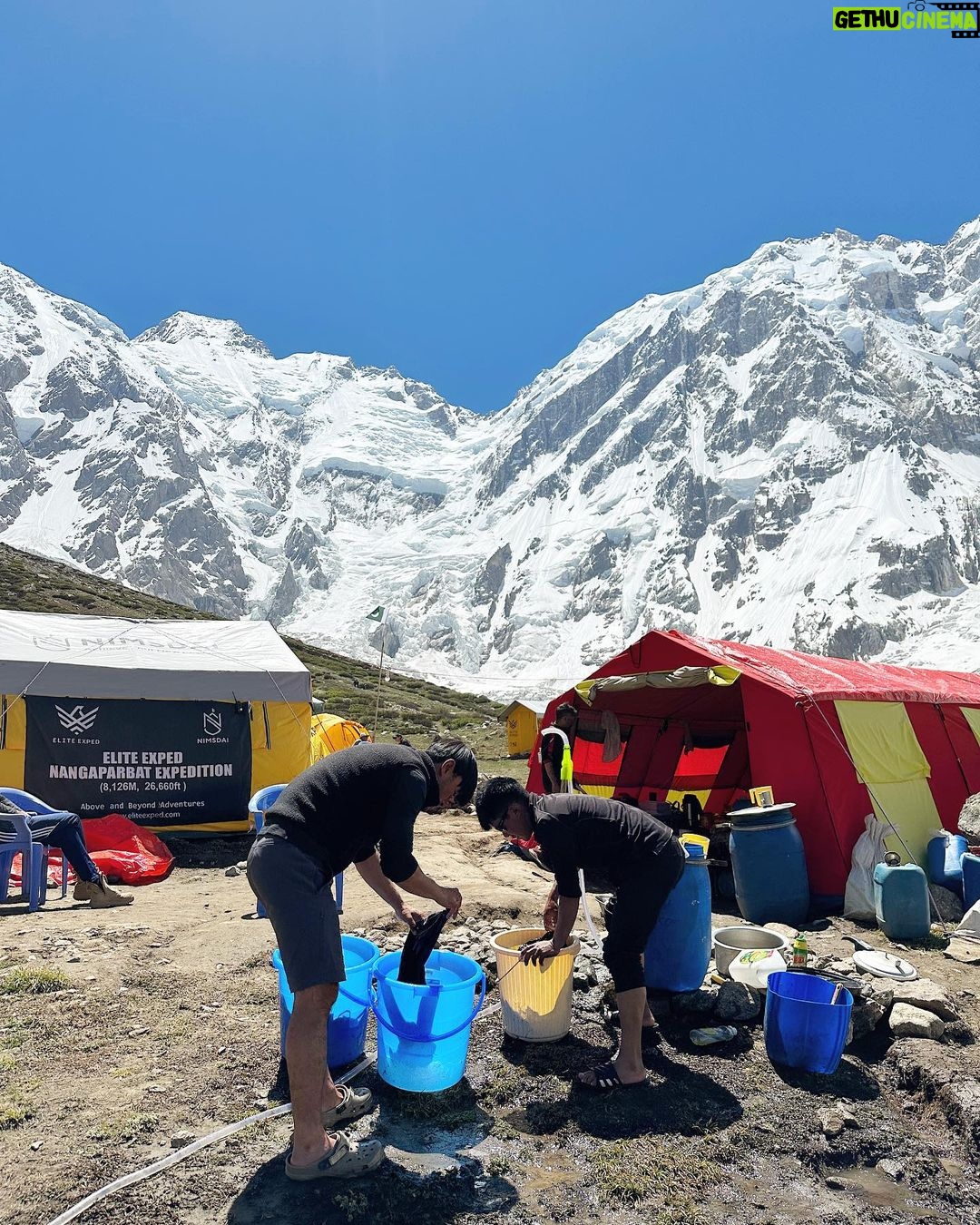 Nirmal Purja Instagram - As we walked through the little villages enroute to #Nangaparbat , I met these young kids. They were asking for chocolates and sweets. Immediately it came into my mind about my childhood. I used to do the same; asking for sweets from tourists who were trekking. Looking back to those humble beginnings and then forward to how far I have come - it was very emotional. And the journey continues.ππ½ππ½ I want to thank my family, especially my mum and brothers who sent me to a good school after they passed the Gurkha selection, and my mum for bring me up in the way she did. To those who are dreaming big - itβs possible. If I can do it - so can you. Just donβt dream though - "Act on your dreams.β More stories in my book Beyond Possible. Copyright @nimsdai #nimsdai #14peaks #14peaksnothingisimpossible #achieveyournewpossible #nothingisimpossible #nims #nimspurja #14peaks6months #beyondpossible #k2winter #k2firstascentnoo2 #uksf #club8000ers #everest #k2 #k2winter #aboveandbeyondadventure #alwaysalittlehigher #nimsdaifoundation #bigmountaincleanup #nimsdaistore #nimsdaiultimatesummitsuit Pakistan
