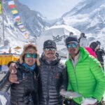 Nirmal Purja Instagram - Greetings to you all from #everestbasecamp ! Nothing but sending you all good vibes 👊🏽💥🙌🏽🙏🏽 @eliteexped #everest & #lhotse expedition🤙🏼 #alwaysalittlehigher #aboveandbeyondadventure #nepal #8000ers 📸 @guyboltonphotography