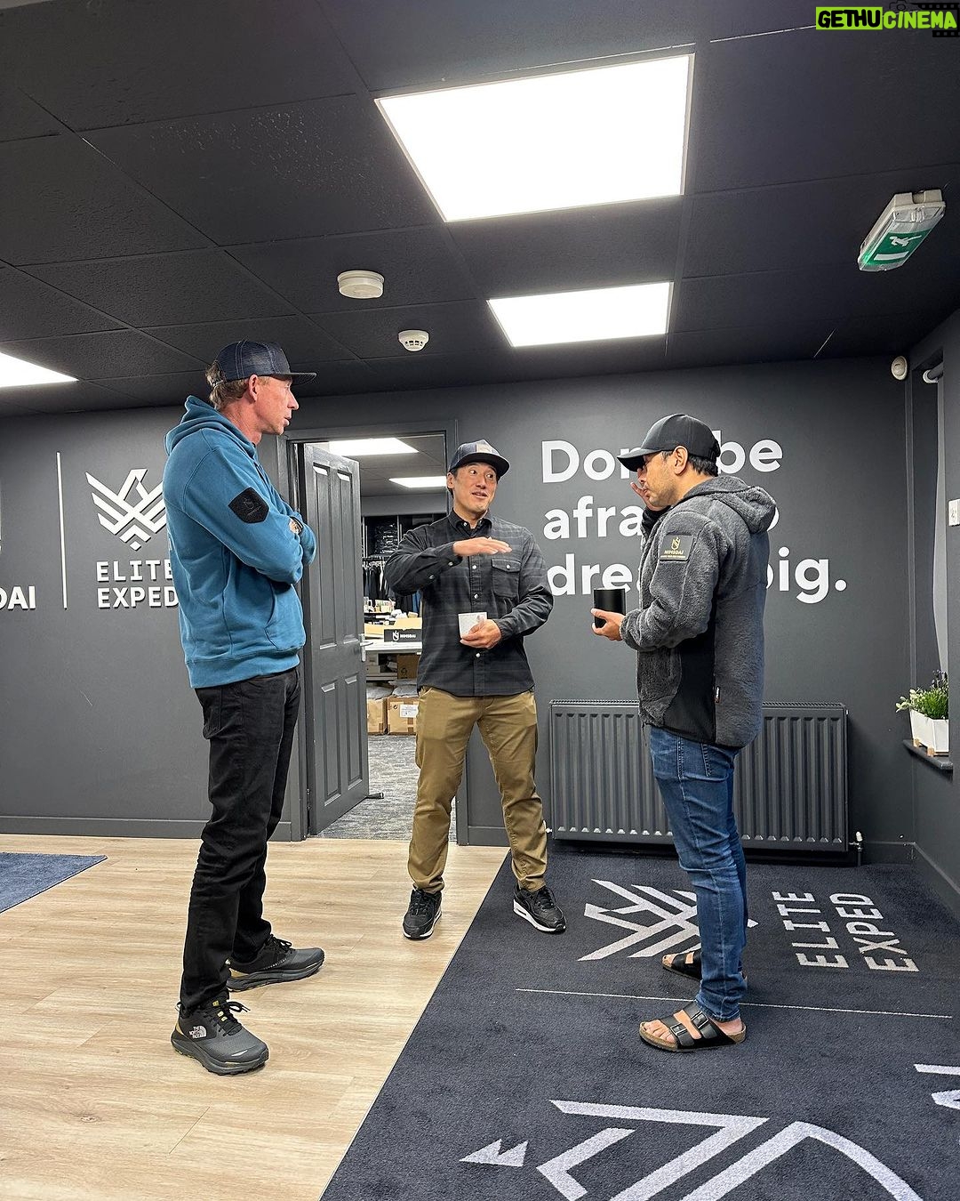 Nirmal Purja Instagram - Great to welcome my brothers @jimmychin @jimwmorrison into my family home this weekend. We also managed to visit the #nimsdai HQ . The energy was great: we laughed, reminisced and planned exciting things for 2024. Safe travels my brothers and see you in the New Year. Watch this space 👊💥 #brotherhood #family #goodvibesonly #achieveyournewpossible London, United Kingdom
