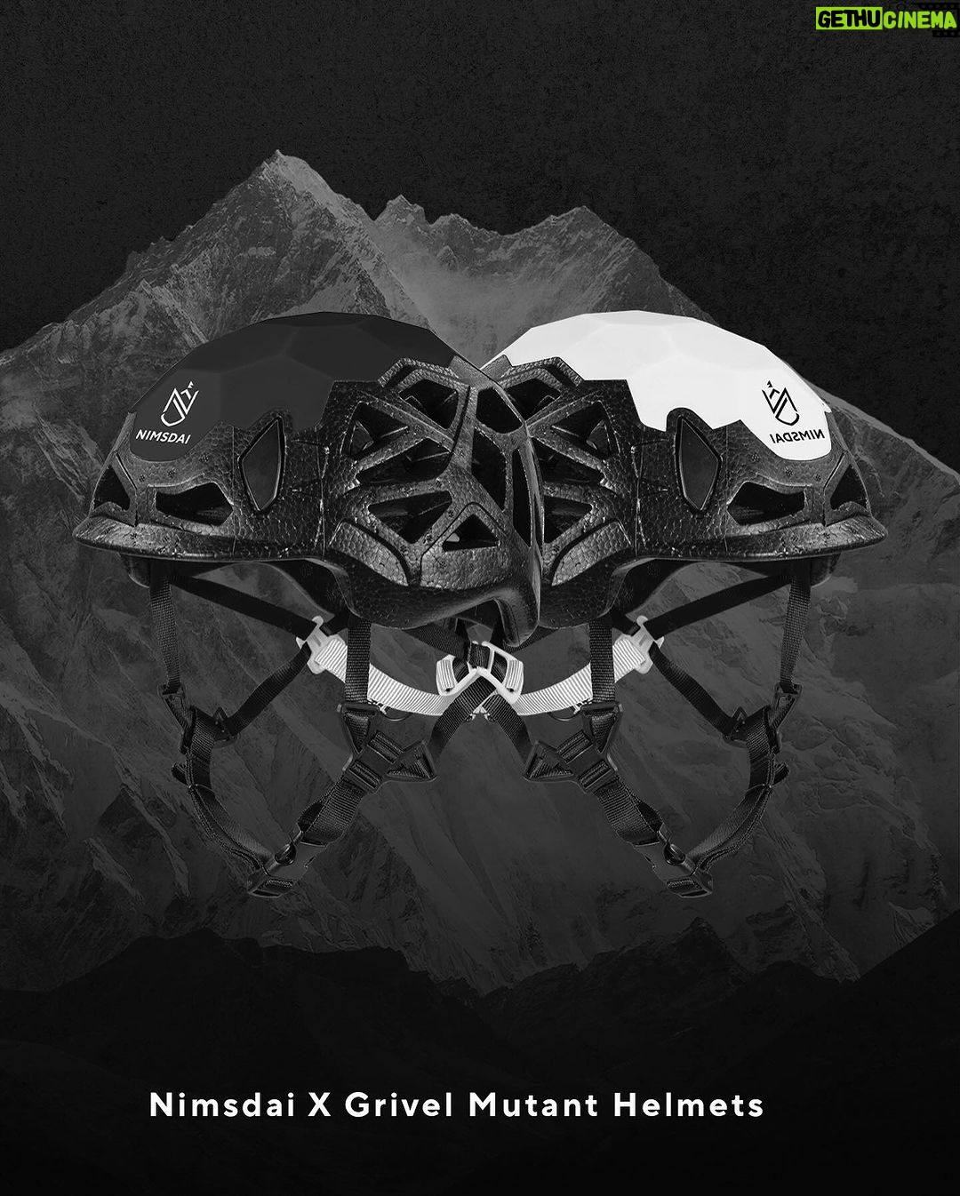 Nirmal Purja Instagram - LIVE WITHOUT LIMITS. Today I’m super excited to announce the new Nimsdai x Grivel Collection Designed, developed and tested by me and my team in the most extreme environments on earth – this collection provides the technical excellence adventurers need, whether they are trekking, climbing 6,000m or 8,000m mountains, glacier walking or ice climbing. I would never put my name on kit that I don’t believe in – it's taken me 40 years to be where I am today, so there’s no compromise. The collection includes helmets, a walking pole with built in blade, two ice axes created from hot forged steel – including one with the Vario system so you can build the kit you need for your Big Mountain mission. There are carabiners my team and I use, a hyper lightweight waterproof harness that compacts into the palm of your hand, and the easiest to use crampons. Everything has been forged for the mountains, designed for maximum strength and durability while keeping equipment lightweight. It is everything mountaineers and climbers need to achieve their new possible. Accept no imitations – Nimsdai x @grivel. Shop the collection on my website (Link in Bio) Copyright: @nimsdai #Nimsdai #EliteExped #Skydivenimsdai #Nimsdaifoundation #k2winter #Nimsdaistore #UKSF #K2winterno02 #14peaks #Achieveyournewpossible #nothingisimpossible #14peaksnothingisimpossible #SBS #Ghurka #beyondpossible #MotivationalSpeaker #Expedleader #griveltoeachtheirown #grivel #grivel #iceclimbing #mountaineering #6000ers #8000ers