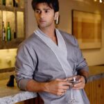 Nishant Singh Instagram - Raising the bar with style and confidence. 🥂✨ 📷 @ilmanaazphotography1 Hair by @azruddin_hairstylist Makeup by #Shanawaz #SwagOnPoint #BarLife #HandsomeAndConfident #WineTime #AttitudeMatters #CheersToGoodTimes #StyleAndGrace #LifeOfTheParty #ConfidentlyCool #sippinginstyle