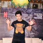 Nishant Singh Instagram - At the launch party of @endemolshineind and @netflix_in to celebrate the launch of ToothPari 😈 Best wishes to the team. Thank you for inviting us @rishinegi24 and @amritkaur0808 @hks1709