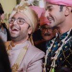 Nishant Singh Instagram - So this reel is dedicated to my younger but 'elder' brother. Be it his samajhdari or his financial guidance or even the fact that he's 6 years younger to me but got married first so now when I need marriage advice I have to go to him 😂 But all said and done, love you Lavi, and I really wish to relive those childhood WWE days. Kab de raha hai mauka? 😂😈 Bohot bohot bohot zor ka Happy Birthday my bachcha ❤️ Keep rising and keep growing financially, professionally and spiritually 💕👊🏼 #nishantmalkhani #bhaikabirthday