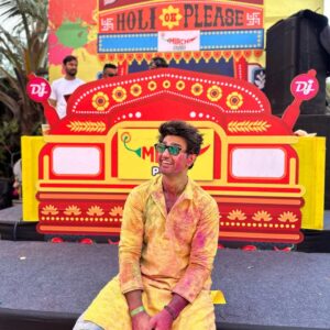 Nishant Singh Instagram - Holi scenes 💕

#nishantmalkhani #happyholi