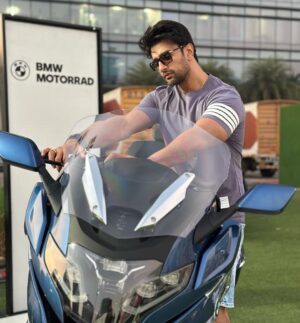 Nishant Singh Instagram - Who needs a ride? 

#nishantmalkhani #bmw #sportsbike