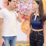 Nitanshi Goel Instagram - For sure he’s never gonna delete those pics😅 Haina @shivansh.kotia ?🙈 🎥 @rashigoelofficial #Sunrise #Guru #shehnaazgill #nitanshigoel #shivanshkotia #prank #bestie