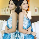 Nitanshi Goel Instagram - 💙🤍 Shot by - @mohitkapil Styled by - @ekta_singh96 Outfit- @houseofhiya Assisted by- @abhishek__gujar__ Dressmen team- @pravin_kumar_nirala