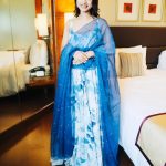 Nitanshi Goel Instagram - 💙🤍 Shot by - @mohitkapil Styled by - @ekta_singh96 Outfit- @houseofhiya Assisted by- @abhishek__gujar__ Dressmen team- @pravin_kumar_nirala