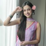 Nitanshi Goel Instagram - No more lost… just found 🌸🌻 1st March 2024 you will be always be my favourite date🤍 the day when my debut movie #LaapataaLadies is out for the world to see 🤍 It’s my first step and I need all of your love, support and blessings 🙏🏻 Aapki Phool🌸 Shot by - @_rahul.rajeev _ Outfit- @madzinlabel Styled by - @ekta_singh96 Assisted by- @abhishek__gujar__ Dressmen team- @pravin_kumar_nirala #nitanshigoel #nitanshi #ahmedabad