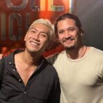 Niti Chaichitathorn Instagram - Last night with @chaihansen super talented actor and also very awesome person Mutual Bar
