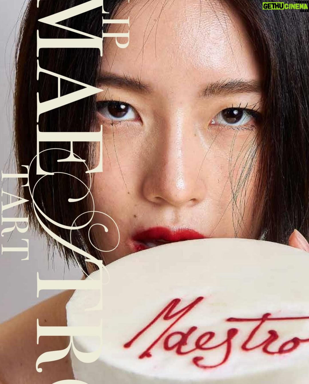 Niti Chaichitathorn Instagram - จบ intermediate!! เสาร์หน้าเริ่ม superior pastry เอาวะ คอร์สสุดท้ายแล้วค่ะคุณ โจทย์คือทาร์ตอันได้แรงบันดันดาลใจจาก ITALY ฉันจึงทำทาร์ตที่อินสะปายร์มาจากสีลิปสติก lip maestro ของ Armani