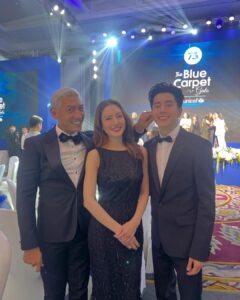 Niti Chaichitathorn Instagram - คุณแอฟดูรูปแล้วพูดว่า “แอฟว่าแล้วว่ามันต้องมีอะไร” #bluecarpetgala #unicefthailand75