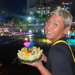 Niti Chaichitathorn Instagram – November full moon shine loy kratong loy kratong