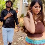 Niveditha Gowda Instagram - It was so much fun dancing to Pushpa song from Vedha movie ❤️ Watch Vedha ! #VedhaOnZee5 #ShivarajKumarMovies #ShivarajKumar