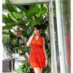 Niveditha Gowda Instagram - Orange love 🧡