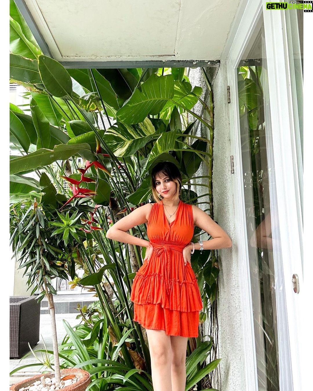 Niveditha Gowda Instagram - Orange love 🧡