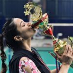 Nivetha Pethuraj Instagram – What next? 😉 #badminton #mixeddoubles #champions #bestcoachever