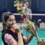 Nivetha Pethuraj Instagram – What next? 😉 #badminton #mixeddoubles #champions #bestcoachever