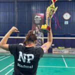 Nivetha Pethuraj Instagram – What next? 😉 #badminton #mixeddoubles #champions #bestcoachever