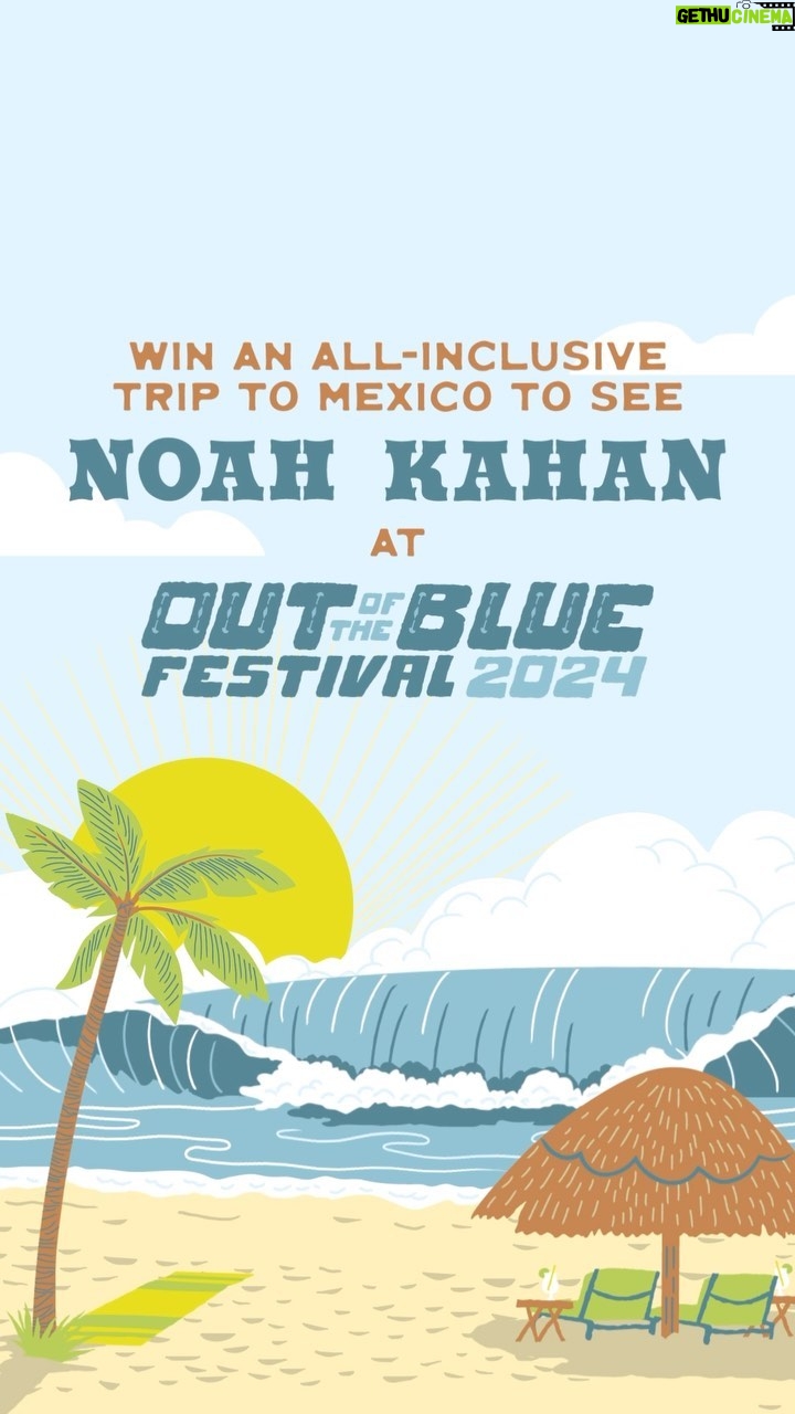 Noah Kahan Instagram - You could be on the beach in Cancun, Mexico listening to music from @noahkahanmusic, @caamp, @mtjoyband, @lizzymcalpine and more. 🏝️☀️ By taking action with Noah Kahan to support The Busyhead Project, you’ll be supporting mental health organizations and entering to win a trip to Cancun, Mexico. You’ll spend 5 nights soaking up the sun at @outofthebluefest, eating great food and listening to music from your favorite artists. Donate and enter at the link in bio for the chance to win.