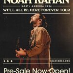Noah Kahan Instagram - All Advance Registration Presale tickets are available for the We’ll All Be Here Forever Tour, including added dates. We are in uncharted territory folks! It’s so surreal and I love y’all! All tickets will be available this Friday at 10am local. Face value ticket transfers will be available to prevent scammers and scalpers (NY/CO shows are exempt). $1 from each ticket will be donated to The Busyhead Project, a fund at the Vermont Community Foundation, which supports organizations delivering mental health treatment and providing access to care.