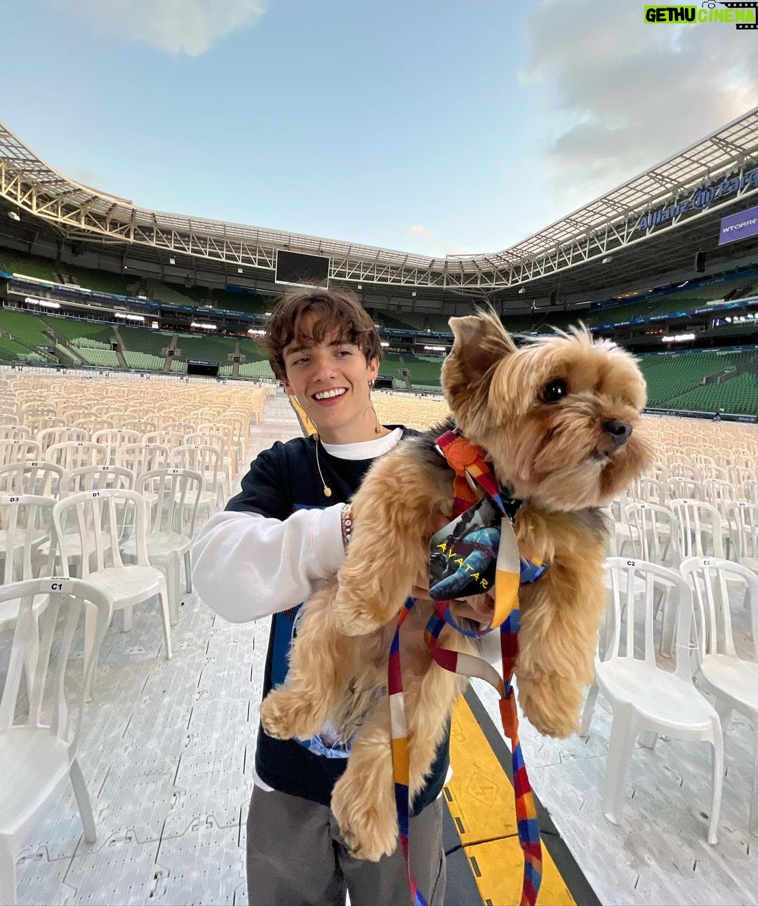 Noah Urrea Instagram - first show of our tour is tomorrow … can’t wait :) Allianz Parque
