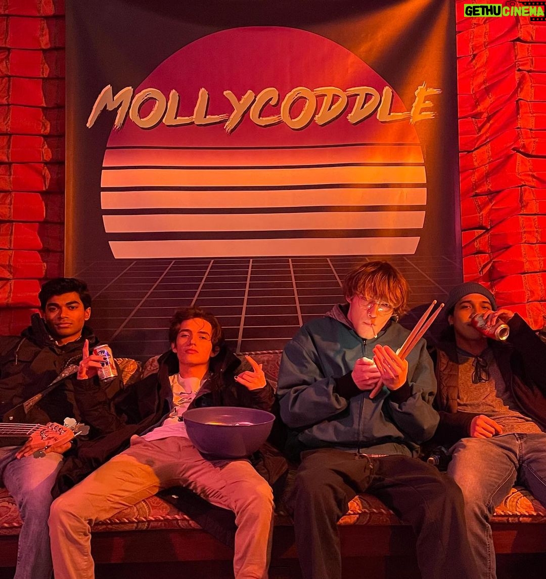 Noah Urrea Instagram - Metal Lords is out now on Netflix :))
