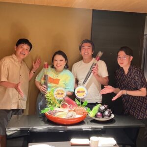 Nobuyuki Hayakawa Instagram - 直美おかえり徳井おめでとう会。
なのに金田が1番喋ってたなぁ。
#金田のたまごっちの話し
#知らん