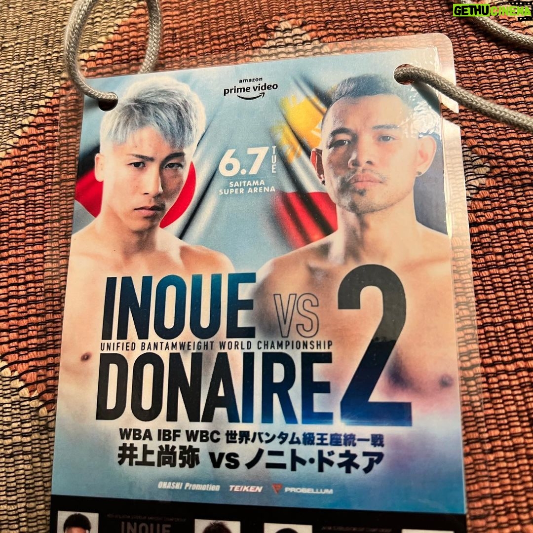 Nobuyuki Hayakawa Instagram - 凄すぎた!!震えた!! 立ち上がった! 井上モンスター尚弥VSドネア!! #興奮し過ぎてどこも観れてない #まだリングみてる #興奮しすぎると立ち上がるんやね #ロッキーみたいだったよ #こんなに強いのに凄いのにめちゃくちゃ腰低いめちゃくちゃ優しい #尊敬します
