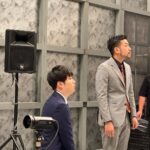 Nobuyuki Hayakawa Instagram - 噂の「赤もみじ」 デザイン髭以外全部良かったなぁ。 #デザイン髭 #キュウも良かったけど写真撮れなかった #にちようチャップリン #面白かった事を良かったというおじさん芸人