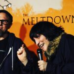 Noel Fielding Instagram - That night i balanced my reading glasses on your head ! Happy birthday my Gemini comedy twin lover x x x 🖤@bobcatgoldthwait