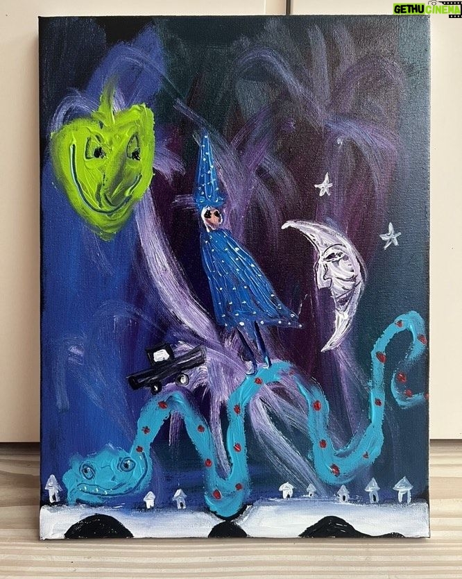 Noel Fielding Instagram - Whimsical Bobby strikes again in his heavy fruit boots. x