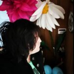 Noel Fielding Instagram - Home alone doing a photo shoot for absolutely no one. Syd Barrett plays in the background Whilst Edward Gorey drifts around drinking herbal tea and stroking an invisible cat. x