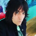 Noel Fielding Instagram - Home alone doing a photo shoot for absolutely no one. Syd Barrett plays in the background Whilst Edward Gorey drifts around drinking herbal tea and stroking an invisible cat. x