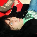 Noel Fielding Instagram - Home alone doing a photo shoot for absolutely no one. Syd Barrett plays in the background Whilst Edward Gorey drifts around drinking herbal tea and stroking an invisible cat. x