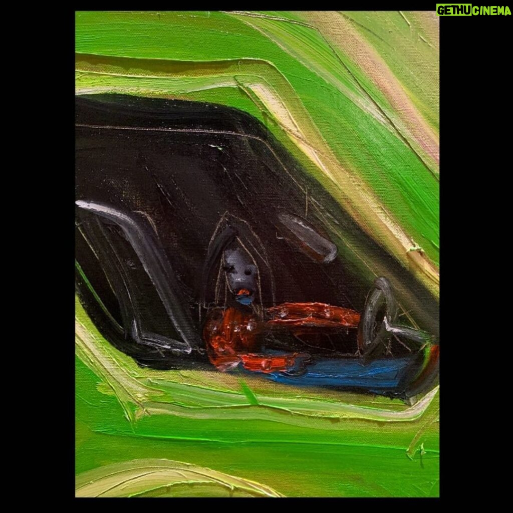 Noel Fielding Instagram - Seventies Ray in his lime green Bond bug x