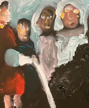 Noel Fielding Instagram - Quick finger painting of @georgeharrisonofficial in the Dream coat x @dhaniharrison @oliviaharrison x @nililotan x