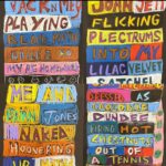 Noel Fielding Instagram - Sold ! number 12 of 12 ! That completes The 12 days of Noelmas ! Thank you everyone who came and danced love you all x x 🖤 thank you to @nedkellyart x