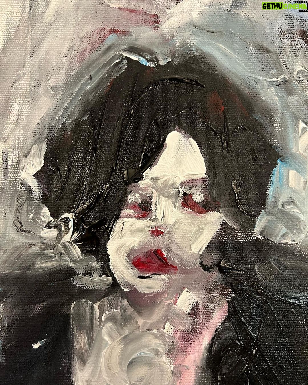 Noel Fielding Instagram - Today’s painting x
