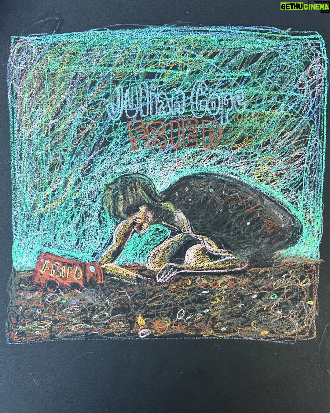 Noel Fielding Instagram - Fried x crayon x Julian Cope x