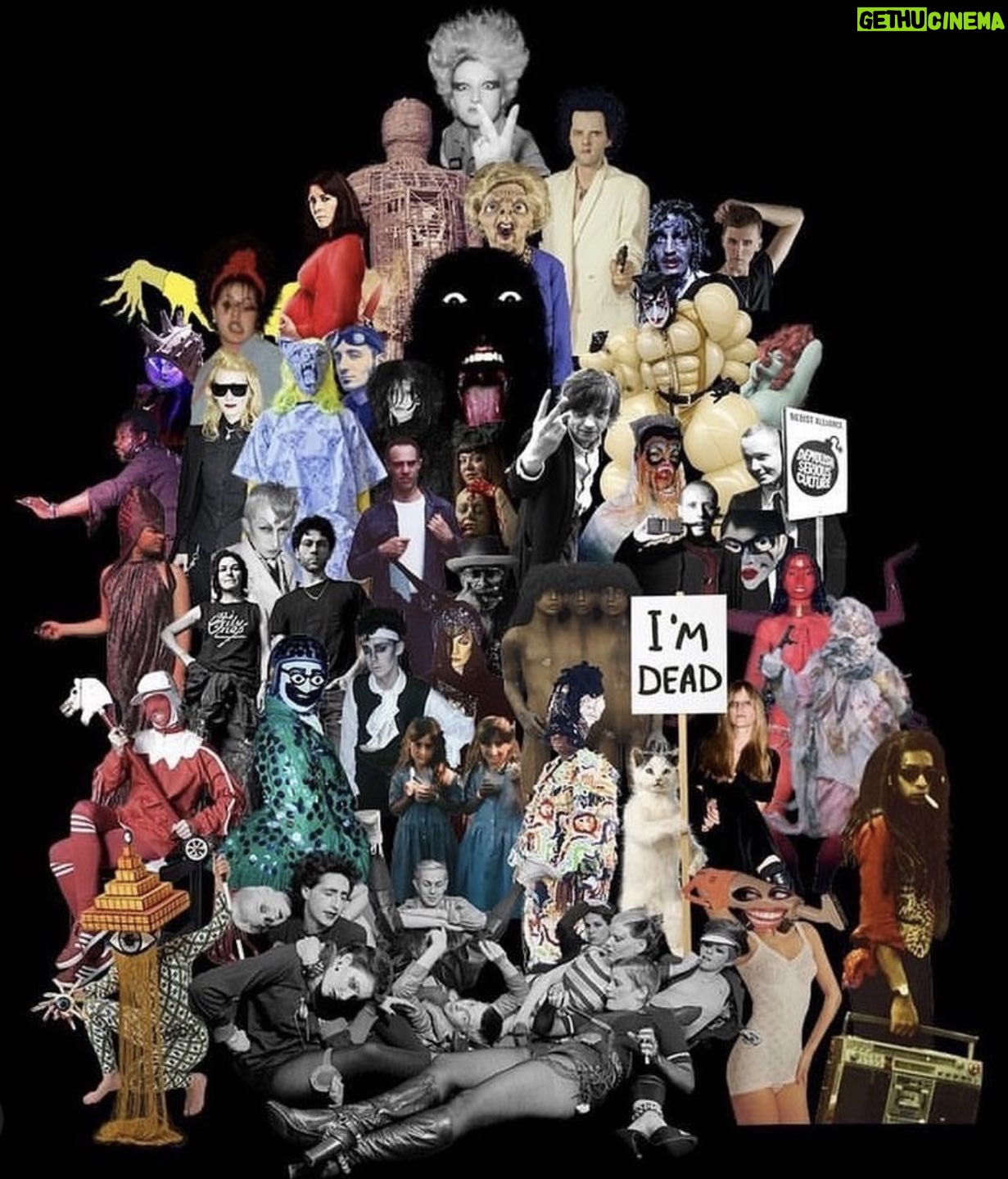 Noel Fielding Instagram - Great to have artwork included in the Horror show at Somerset house that opens in Oct x co curated by @iainandjane 🖤
