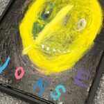 Noel Fielding Instagram - Sold ! ‘Nonse’ in oil. lol x @dontwalkwalkgallery