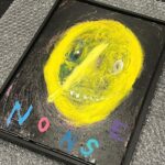 Noel Fielding Instagram - Sold ! ‘Nonse’ in oil. lol x @dontwalkwalkgallery