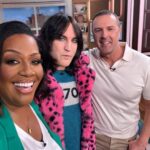 Noel Fielding Instagram – Reunited with my bestie @alisonhammond55 today on @thismorning ! and the hilarious @mcguinness.paddy ! Literally rolled around the sofa giggling. Three children pretending to be grown ups. Loved every minute x x x 💙🩷💚💜🩵❤️🧡 x