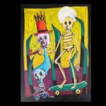 Noel Fielding Instagram - Sold ! 🖤🖤🖤 Thank you for showing the Crayon Kid so much love ! Thank you @dontwalkwalkgallery x