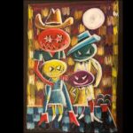 Noel Fielding Instagram - Sold ! Thank you for giving my creations new homes love you all. x Thanks to @dontwalkwalkgallery x