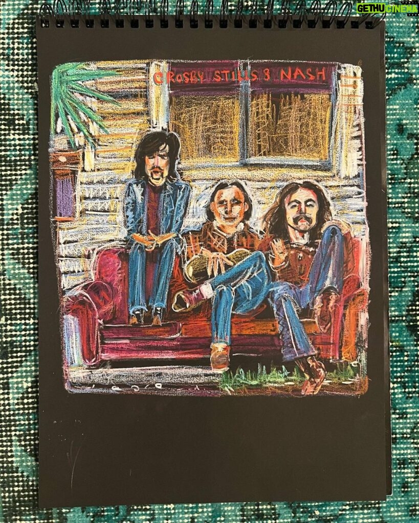 Noel Fielding Instagram - Say can i have some of your purple berries ! Wonky Album covers! The Crayon Kid is back x @officialcsny x One of the greatest albums ever surely x
