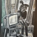 Noel Fielding Instagram – Jean Michel x Crayon x