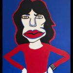 Noel Fielding Instagram - Happy Birthday Jagger the dagger ! I love you with all my heart ♥️ x You are my leader ! The God of camp mischief and Rock n Roll x Thank you for the music. Greatest band of all time. I spent my twenties and Thirties trying to be you in Performance x x x @mickjagger 🖤🖤🖤🖤🖤